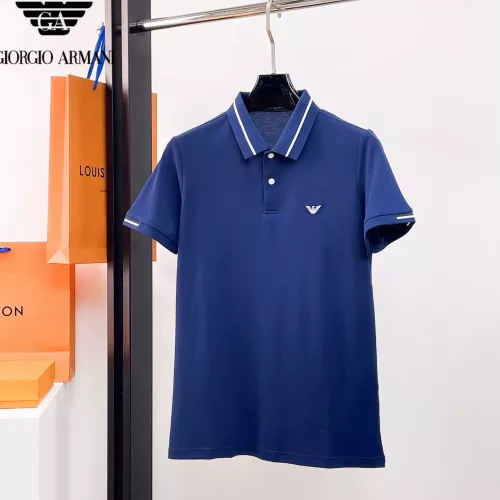 Armani T-Shirts Short Sleeved For Men #1333514 $42.00 USD, Wholesale Replica Armani T-Shirts