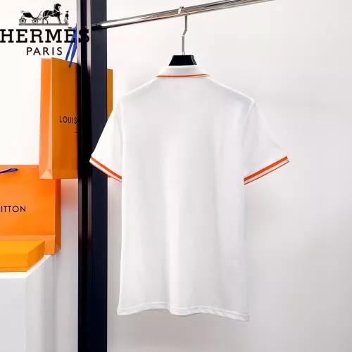 Replica Hermes T-Shirts Short Sleeved For Men #1333516 $42.00 USD for Wholesale