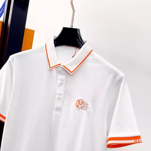 Replica Hermes T-Shirts Short Sleeved For Men #1333516 $42.00 USD for Wholesale