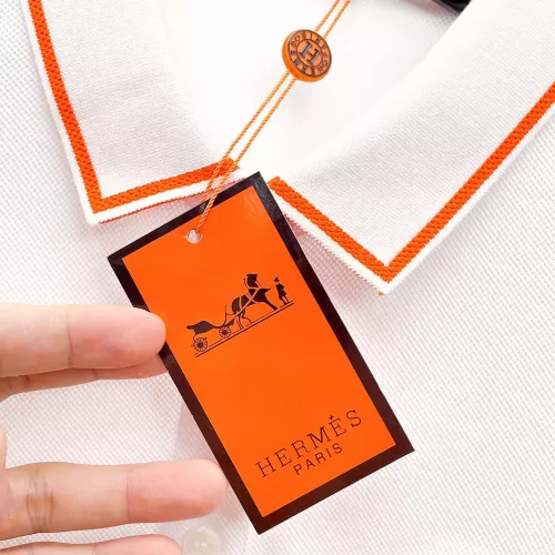 Replica Hermes T-Shirts Short Sleeved For Men #1333516 $42.00 USD for Wholesale