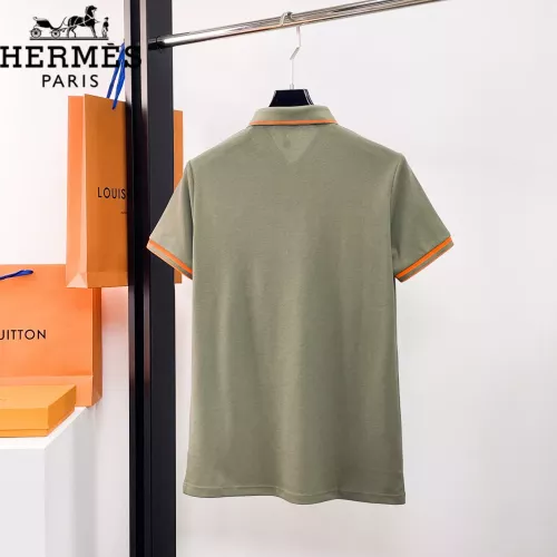 Replica Hermes T-Shirts Short Sleeved For Men #1333517 $42.00 USD for Wholesale