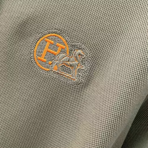 Replica Hermes T-Shirts Short Sleeved For Men #1333517 $42.00 USD for Wholesale