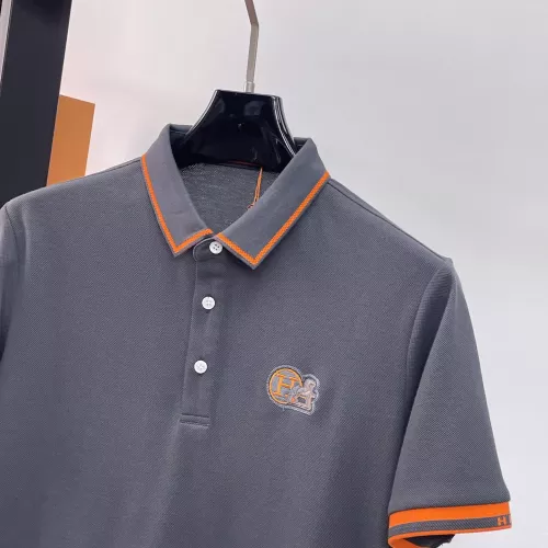 Replica Hermes T-Shirts Short Sleeved For Men #1333518 $42.00 USD for Wholesale