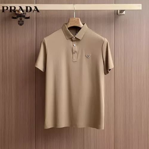 Prada T-Shirts Short Sleeved For Men #1333523 $48.00 USD, Wholesale Replica Prada T-Shirts