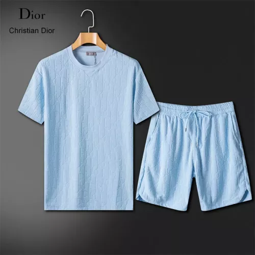 Christian Dior Tracksuits Short Sleeved For Unisex #1333538 $64.00 USD, Wholesale Replica Christian Dior Tracksuits