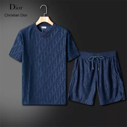 Christian Dior Tracksuits Short Sleeved For Unisex #1333540 $64.00 USD, Wholesale Replica Christian Dior Tracksuits