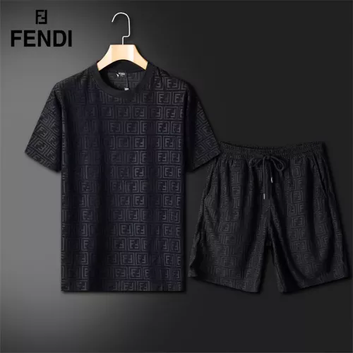 Fendi Tracksuits Short Sleeved For Unisex #1333551 $64.00 USD, Wholesale Replica Fendi Tracksuits
