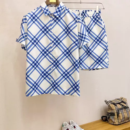 Burberry Tracksuits Short Sleeved For Men #1333565 $64.00 USD, Wholesale Replica Burberry Tracksuits
