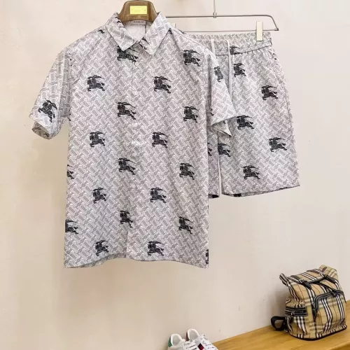 Burberry Tracksuits Short Sleeved For Men #1333567 $64.00 USD, Wholesale Replica Burberry Tracksuits