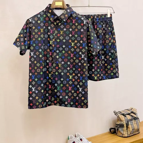 Louis Vuitton LV Tracksuits Short Sleeved For Men #1333599 $64.00 USD, Wholesale Replica Louis Vuitton LV Tracksuits