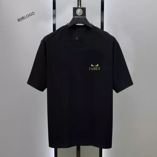 Fendi T-Shirts Short Sleeved For Unisex #1333608 $42.00 USD, Wholesale Replica Fendi T-Shirts