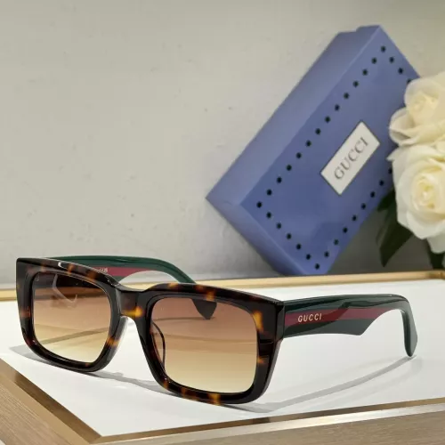Gucci AAA Quality Sunglasses #1333659 $60.00 USD, Wholesale Replica Gucci AAA Quality Sunglasses