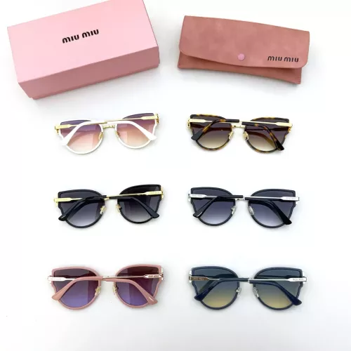 Replica MIU MIU AAA Quality Sunglasses #1333720 $60.00 USD for Wholesale