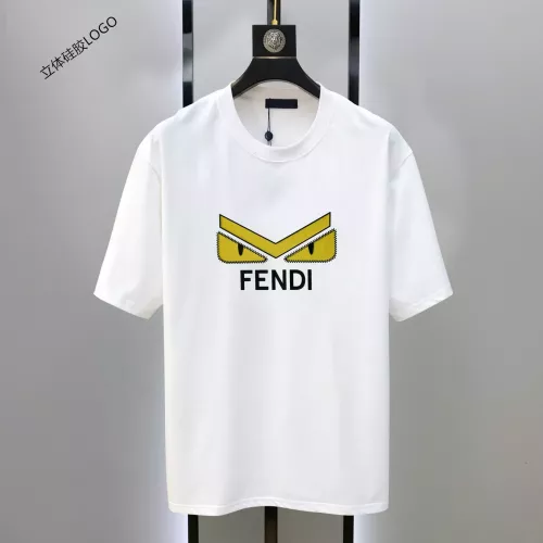 Fendi T-Shirts Short Sleeved For Unisex #1333733 $42.00 USD, Wholesale Replica Fendi T-Shirts