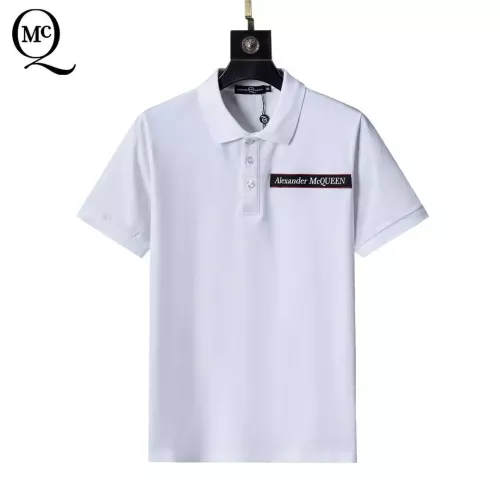 Alexander McQueen T-shirts Short Sleeved For Men #1333754 $32.00 USD, Wholesale Replica Alexander McQueen T-shirts
