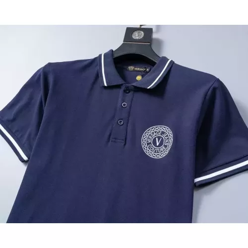 Replica Versace T-Shirts Short Sleeved For Men #1333773 $32.00 USD for Wholesale