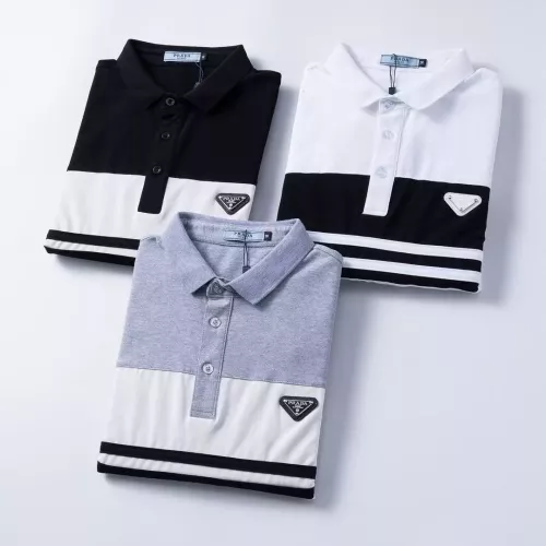 Replica Prada T-Shirts Short Sleeved For Men #1333827 $32.00 USD for Wholesale