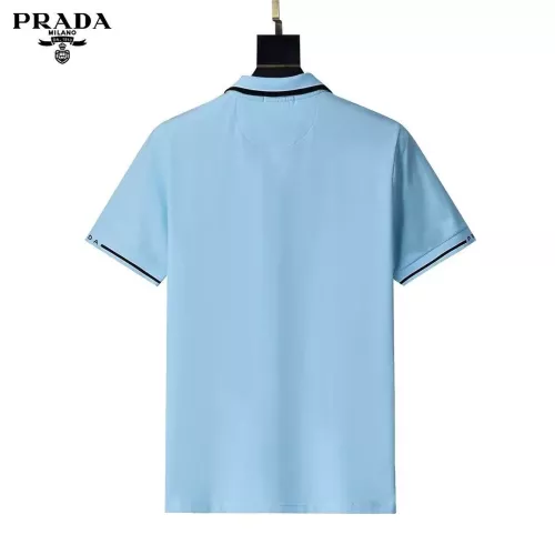 Replica Prada T-Shirts Short Sleeved For Men #1333837 $32.00 USD for Wholesale