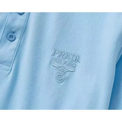 Replica Prada T-Shirts Short Sleeved For Men #1333837 $32.00 USD for Wholesale