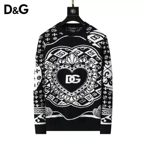 Dolce &amp; Gabbana D&amp;G Sweaters Long Sleeved For Men #1333843 $45.00 USD, Wholesale Replica Dolce &amp; Gabbana D&amp;G Sweaters