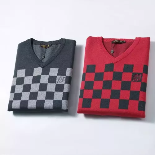Replica Louis Vuitton LV Sweaters Long Sleeved For Men #1333850 $45.00 USD for Wholesale