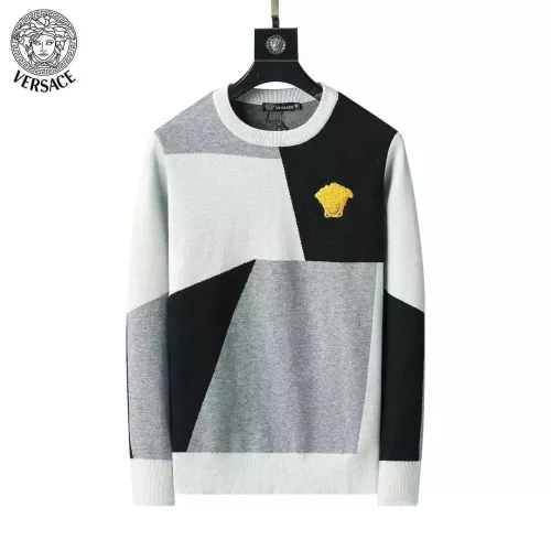 Versace Sweaters Long Sleeved For Men #1333870 $45.00 USD, Wholesale Replica Versace Sweaters