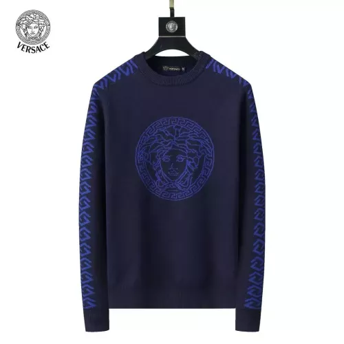 Versace Sweaters Long Sleeved For Men #1333871 $45.00 USD, Wholesale Replica Versace Sweaters