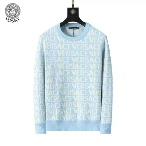 Versace Sweaters Long Sleeved For Men #1333873 $45.00 USD, Wholesale Replica Versace Sweaters