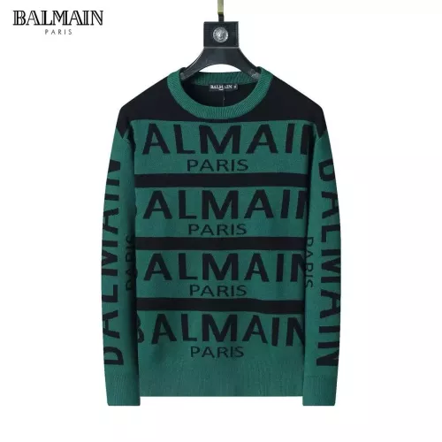 Balmain Sweaters Long Sleeved For Men #1333879 $45.00 USD, Wholesale Replica Balmain Sweaters
