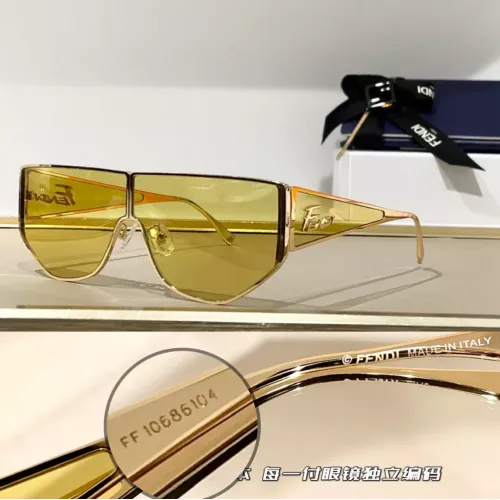 Fendi AAA Quality Sunglasses #1333884 $64.00 USD, Wholesale Replica Fendi AAA Quality Sunglasses