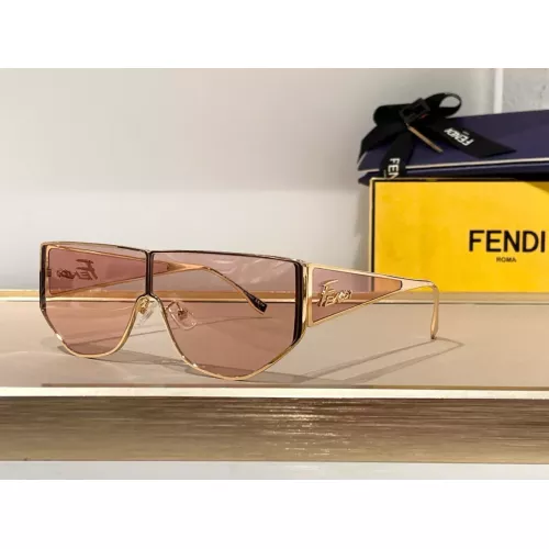 Fendi AAA Quality Sunglasses #1333887 $64.00 USD, Wholesale Replica Fendi AAA Quality Sunglasses