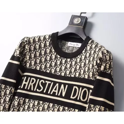 Replica Christian Dior Sweaters Long Sleeved For Men #1333910 $45.00 USD for Wholesale