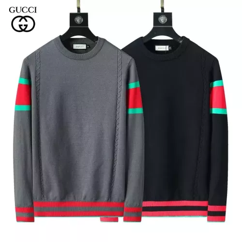 Replica Gucci Sweaters Long Sleeved For Men #1333952 $45.00 USD for Wholesale