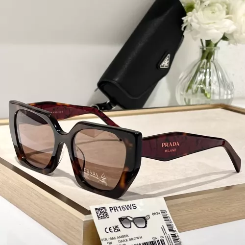 Prada AAA Quality Sunglasses #1333997 $64.00 USD, Wholesale Replica Prada AAA Quality Sunglasses