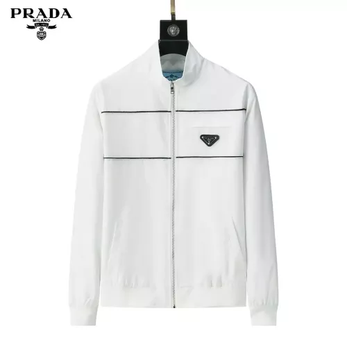 Prada Jackets Long Sleeved For Men #1333999 $52.00 USD, Wholesale Replica Prada Jackets