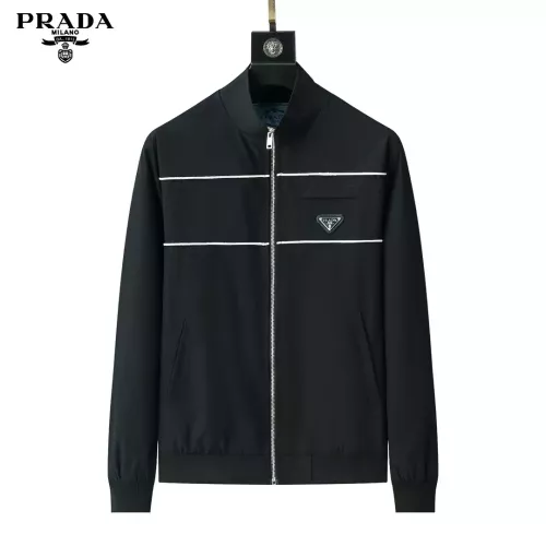 Prada Jackets Long Sleeved For Men #1334000 $52.00 USD, Wholesale Replica Prada Jackets