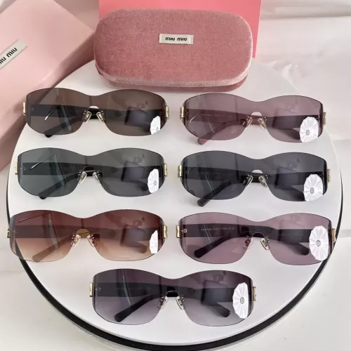 Replica MIU MIU AAA Quality Sunglasses #1334122 $60.00 USD for Wholesale