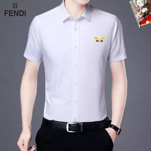 Fendi Shirts Short Sleeved For Unisex #1334147 $38.00 USD, Wholesale Replica Fendi Shirts