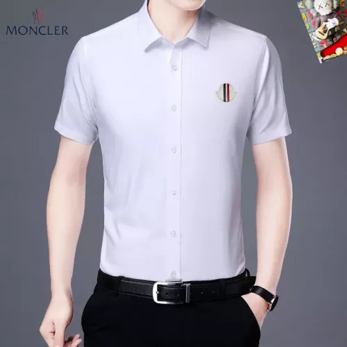 Moncler Shirts Short Sleeved For Unisex #1334157 $38.00 USD, Wholesale Replica Moncler Shirts