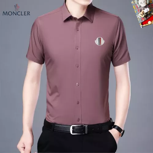 Moncler Shirts Short Sleeved For Unisex #1334159 $38.00 USD, Wholesale Replica Moncler Shirts
