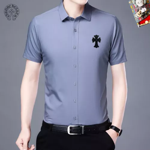 Chrome Hearts Shirts Short Sleeved For Unisex #1334177 $38.00 USD, Wholesale Replica Chrome Hearts Shirts