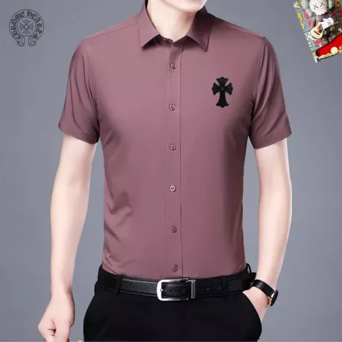 Chrome Hearts Shirts Short Sleeved For Unisex #1334178 $38.00 USD, Wholesale Replica Chrome Hearts Shirts