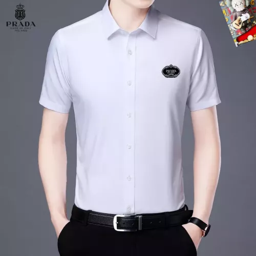 Prada Shirts Short Sleeved For Unisex #1334181 $38.00 USD, Wholesale Replica Prada Shirts