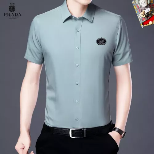 Prada Shirts Short Sleeved For Unisex #1334182 $38.00 USD, Wholesale Replica Prada Shirts
