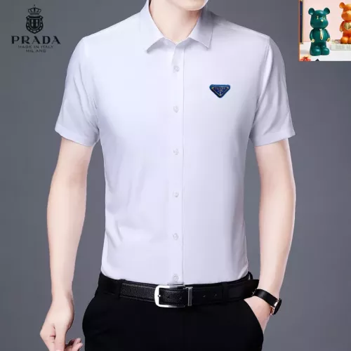 Prada Shirts Short Sleeved For Unisex #1334186 $38.00 USD, Wholesale Replica Prada Shirts