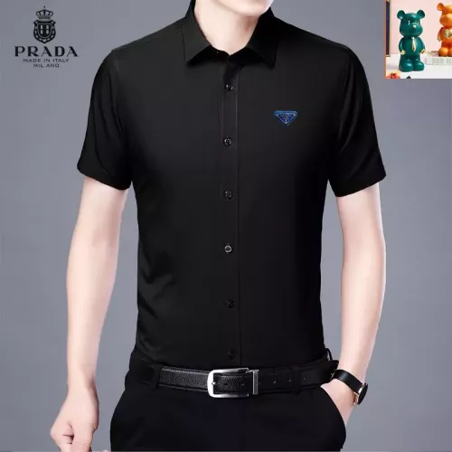 Prada Shirts Short Sleeved For Unisex #1334187 $38.00 USD, Wholesale Replica Prada Shirts