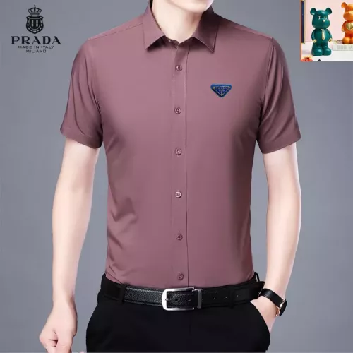 Prada Shirts Short Sleeved For Unisex #1334188 $38.00 USD, Wholesale Replica Prada Shirts