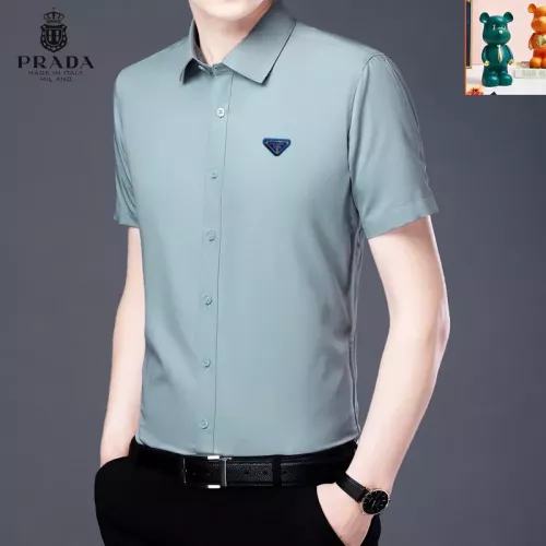 Prada Shirts Short Sleeved For Unisex #1334190 $38.00 USD, Wholesale Replica Prada Shirts