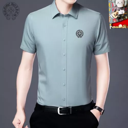 Chrome Hearts Shirts Short Sleeved For Unisex #1334192 $38.00 USD, Wholesale Replica Chrome Hearts Shirts