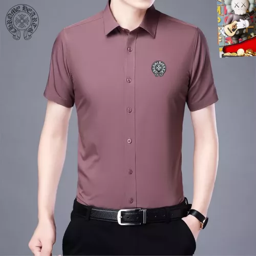 Chrome Hearts Shirts Short Sleeved For Unisex #1334194 $38.00 USD, Wholesale Replica Chrome Hearts Shirts